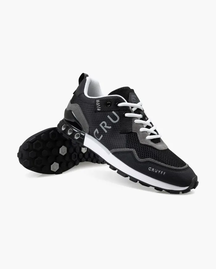 Men Cruyff Sneakers Superbia HexTech Blackgrey Men Cruyff Sneakers Superbia HexTech Blackgrey