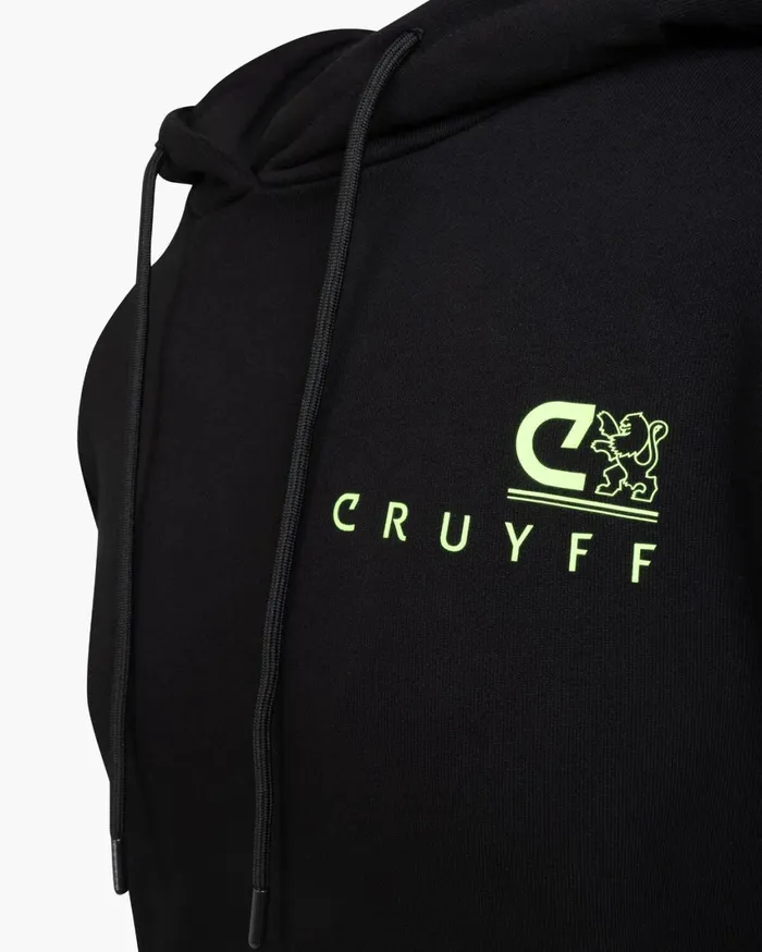 Men Cruyff Sweats and Hoodies A Pro Hoodie Silver Men Cruyff Sweats and Hoodies A Pro Hoodie Silver