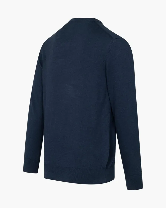 Men Cruyff Sweats and Hoodies Basco Jumper Navy Men Cruyff Sweats and Hoodies Basco Jumper Navy