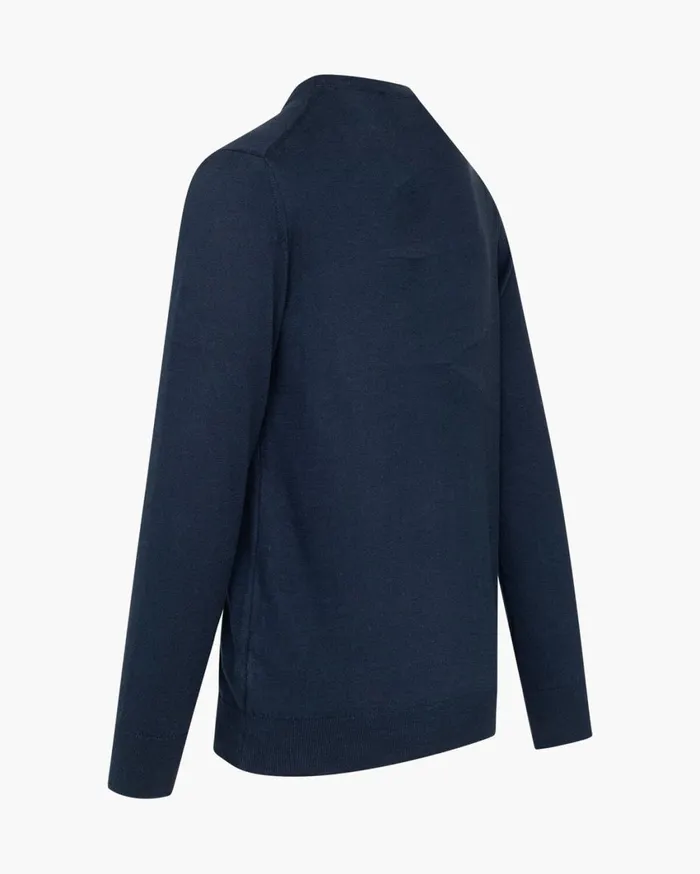 Men Cruyff Sweats and Hoodies Basco Jumper Navy Men Cruyff Sweats and Hoodies Basco Jumper Navy