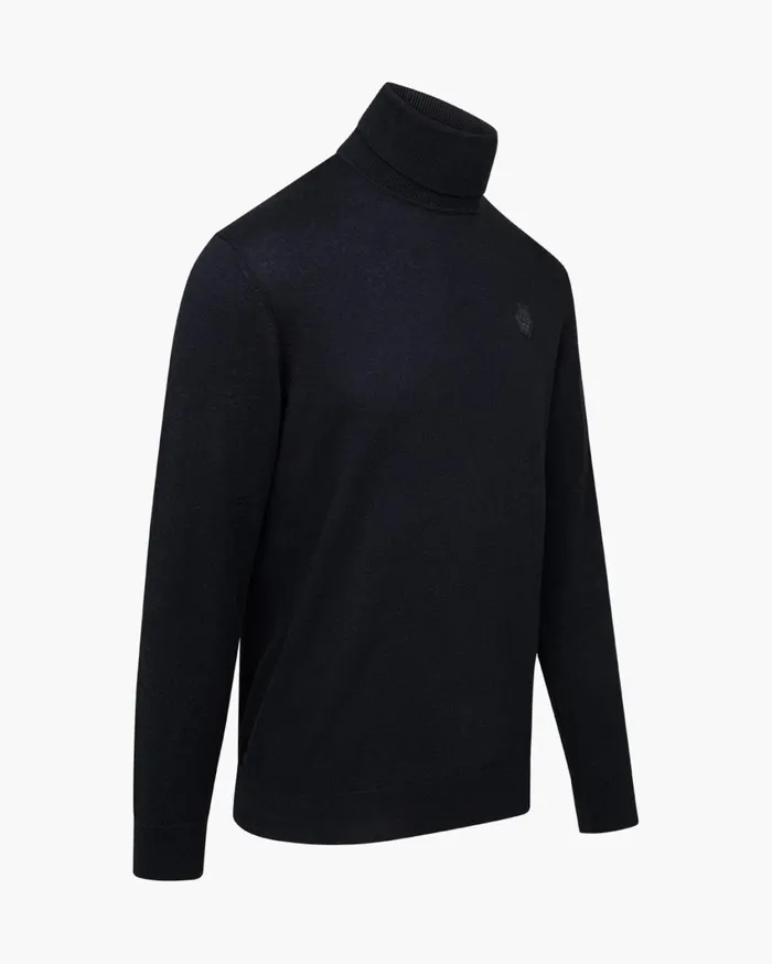 Men Cruyff Sweats and Hoodies Basco Turtle Neck Black Men Cruyff Sweats and Hoodies Basco Turtle Neck Black
