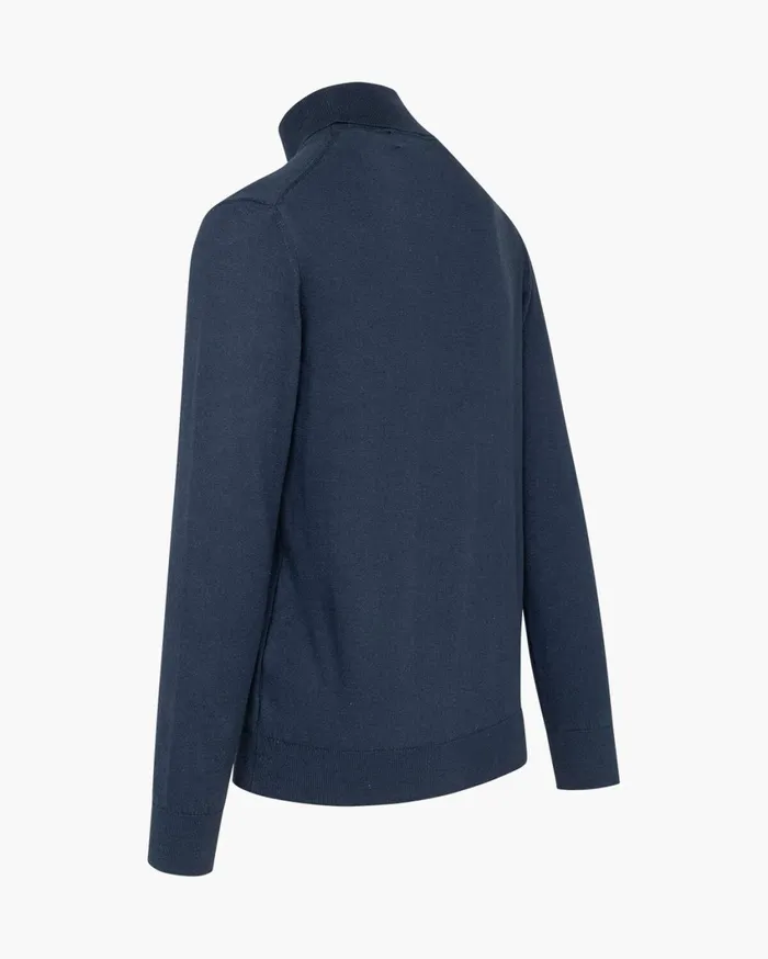 Men Cruyff Sweats and Hoodies Basco Turtle Neck Navy Men Cruyff Sweats and Hoodies Basco Turtle Neck Navy