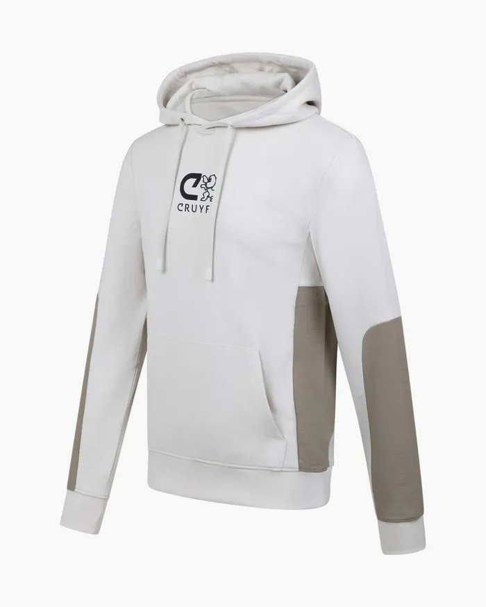 Men Cruyff Sweats and Hoodies Clion Outlined Graphic Hoodie Whitesilver Men Cruyff Sweats and Hoodies Clion Outlined Graphic Hoodie Whitesilver