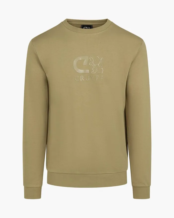 Men Cruyff Sweats and Hoodies Classic Crewneck Sand