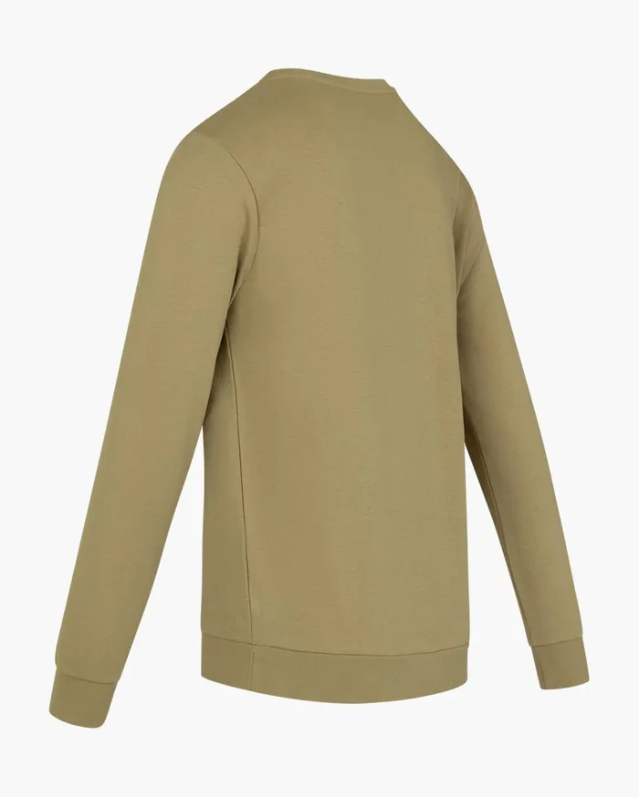 Men Cruyff Sweats and Hoodies Classic Crewneck Sand Men Cruyff Sweats and Hoodies Classic Crewneck Sand