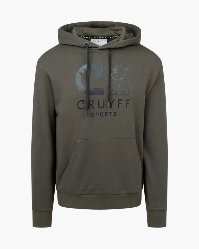 Men Cruyff Sweats and Hoodies Do Hoodie Army Green