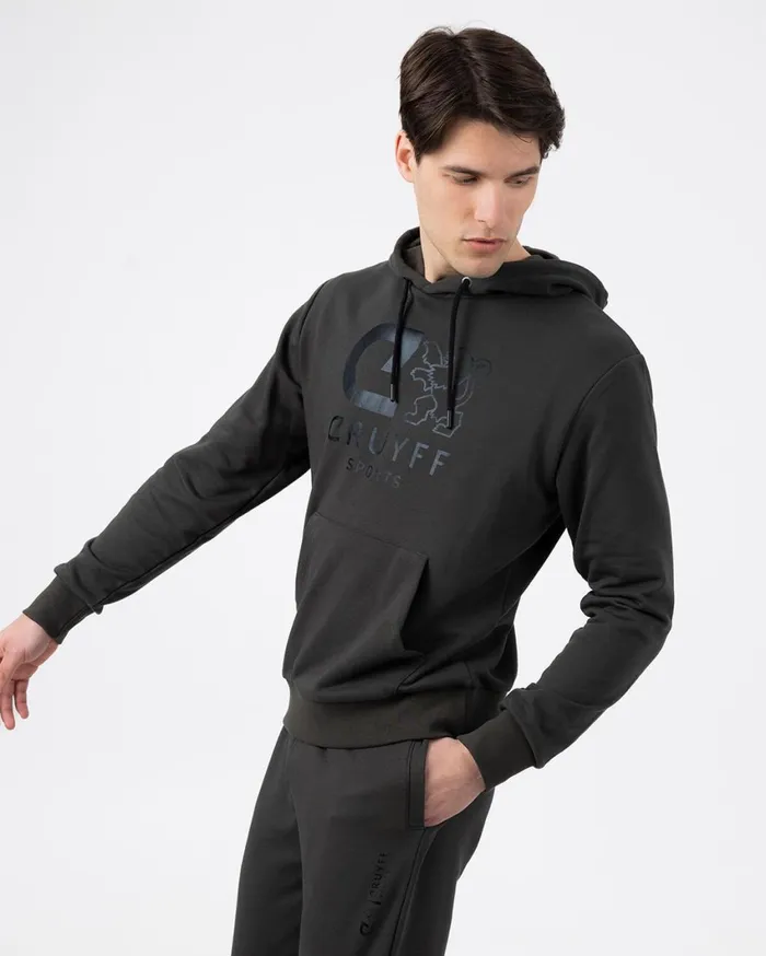 Men Cruyff Sweats and Hoodies Do Hoodie Army Green Men Cruyff Sweats and Hoodies Do Hoodie Army Green