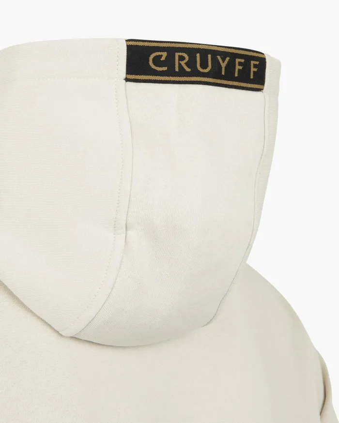 Men Cruyff Sweats and Hoodies Fuzeknit Lasercut Hoodie Whitesilver Men Cruyff Sweats and Hoodies Fuzeknit Lasercut Hoodie Whitesilver