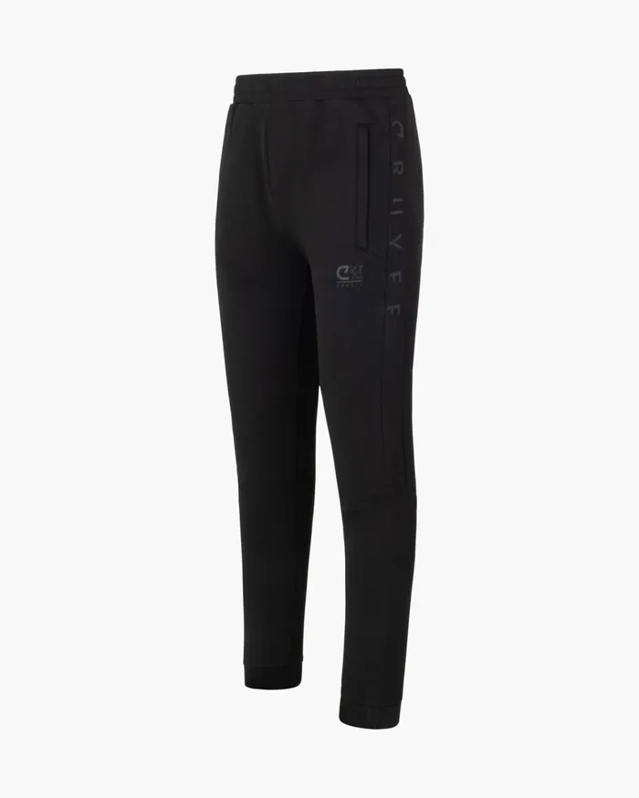 Men Cruyff Sweats and Hoodies Ignite Tape Hood Black Men Cruyff Sweats and Hoodies Ignite Tape Hood Black