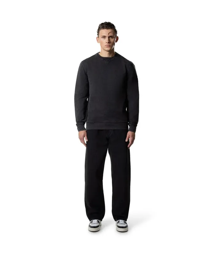 Men Cruyff Sweats and Hoodies Non Denim Crewneck Black Men Cruyff Sweats and Hoodies Non Denim Crewneck Black