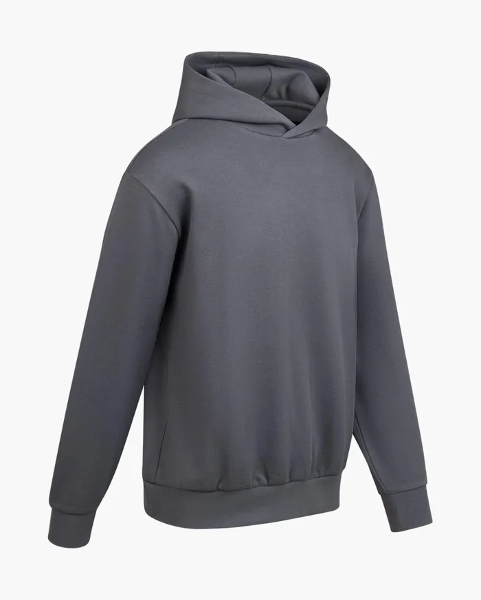 Men Cruyff Sweats and Hoodies Pique Hoodie Anthracite Men Cruyff Sweats and Hoodies Pique Hoodie Anthracite