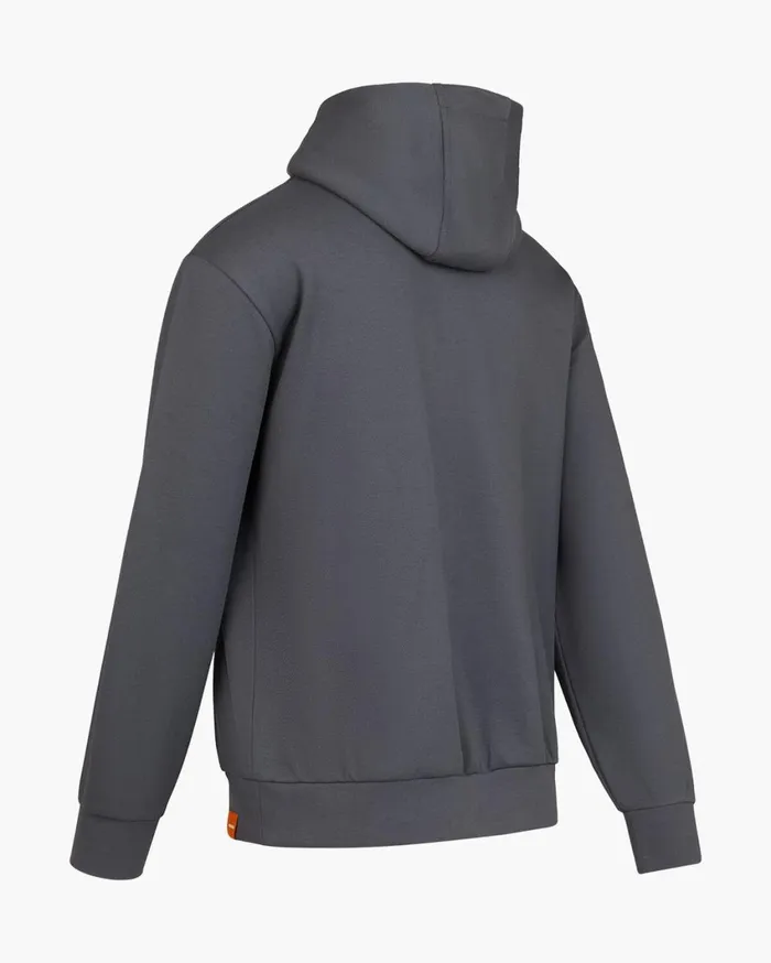Men Cruyff Sweats and Hoodies Pique Hoodie Anthracite Men Cruyff Sweats and Hoodies Pique Hoodie Anthracite