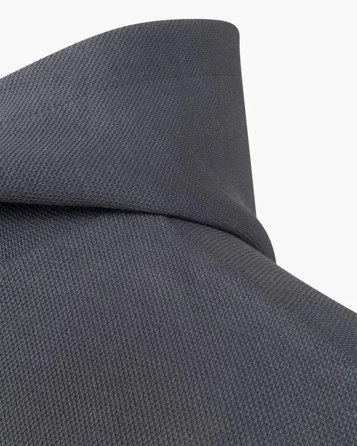 Men Cruyff Sweats and Hoodies Pique Hoodie Anthracite Men Cruyff Sweats and Hoodies Pique Hoodie Anthracite