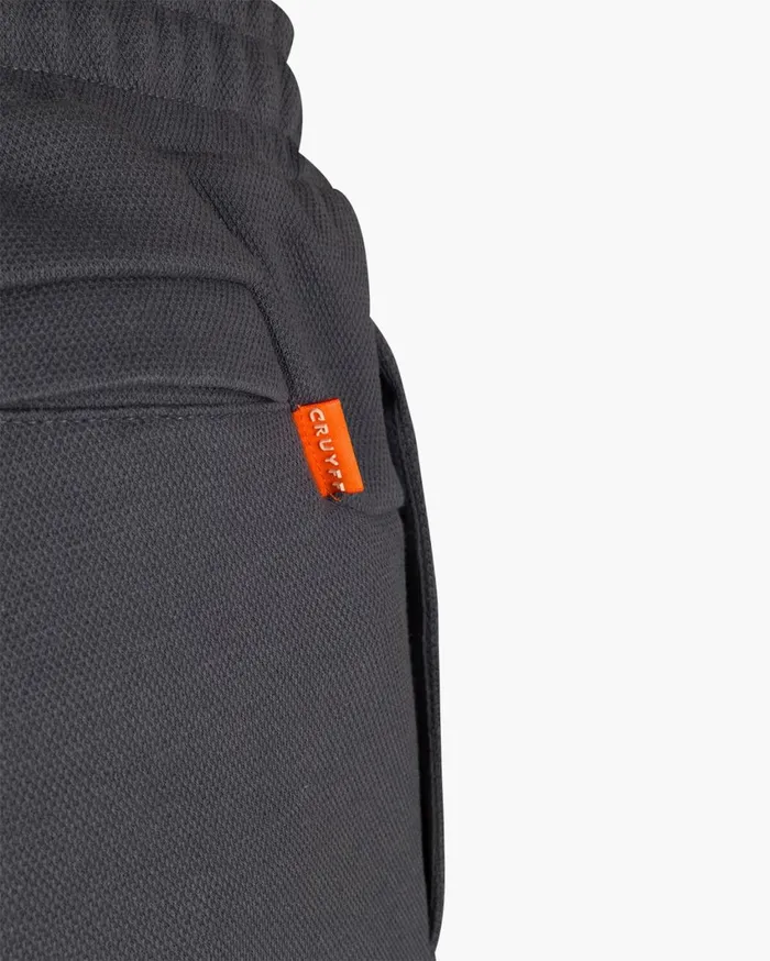 Men Cruyff Sweats and Hoodies Pique Hoodie Anthracite Men Cruyff Sweats and Hoodies Pique Hoodie Anthracite