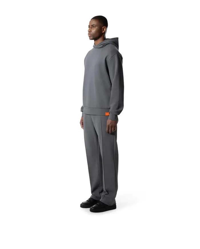 Men Cruyff Sweats and Hoodies Pique Hoodie Anthracite Men Cruyff Sweats and Hoodies Pique Hoodie Anthracite