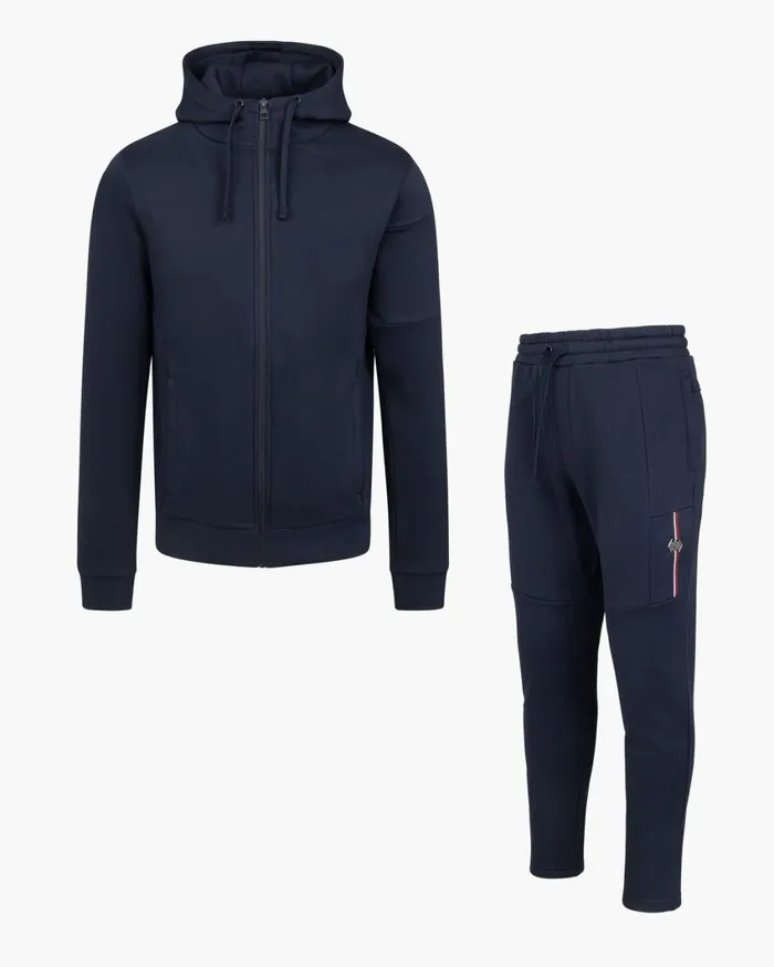 Men Cruyff Sweats and Hoodies Torch Tracktop Navy
