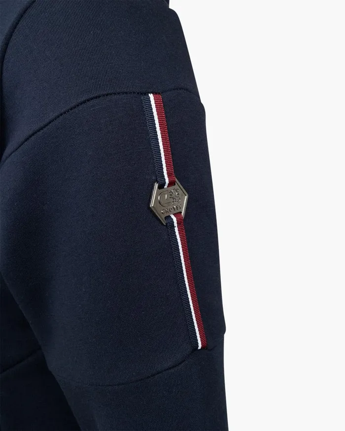 Men Cruyff Sweats and Hoodies Torch Tracktop Navy Men Cruyff Sweats and Hoodies Torch Tracktop Navy