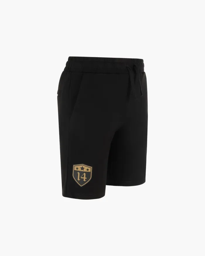 Men Cruyff TShirts and Polo039s Badge Tee Blackgold Men Cruyff TShirts and Polo039s Badge Tee Blackgold