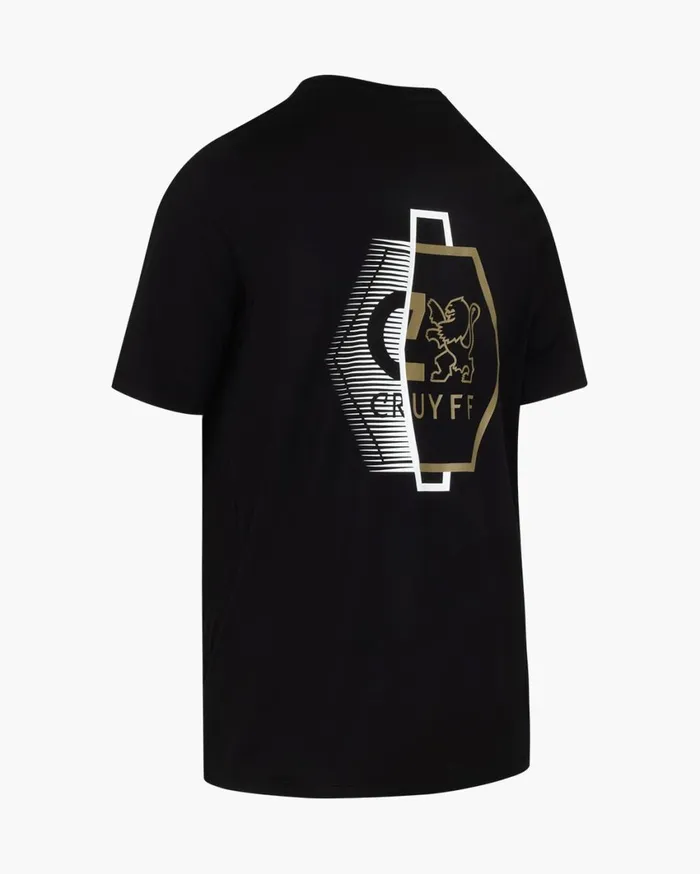 Men Cruyff TShirts and Polo039s CLion Back Graphic Tee Blackgold Men Cruyff TShirts and Polo039s CLion Back Graphic Tee Blackgold