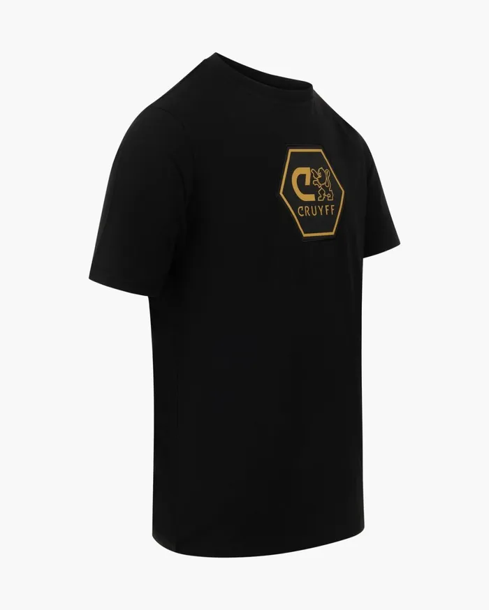 Men Cruyff TShirts and Polo039s CLion Tee Blackgold Men Cruyff TShirts and Polo039s CLion Tee Blackgold