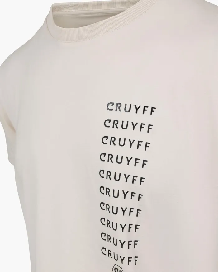 Men Cruyff TShirts and Polo039s Creditos Tee Crme Men Cruyff TShirts and Polo039s Creditos Tee Crme