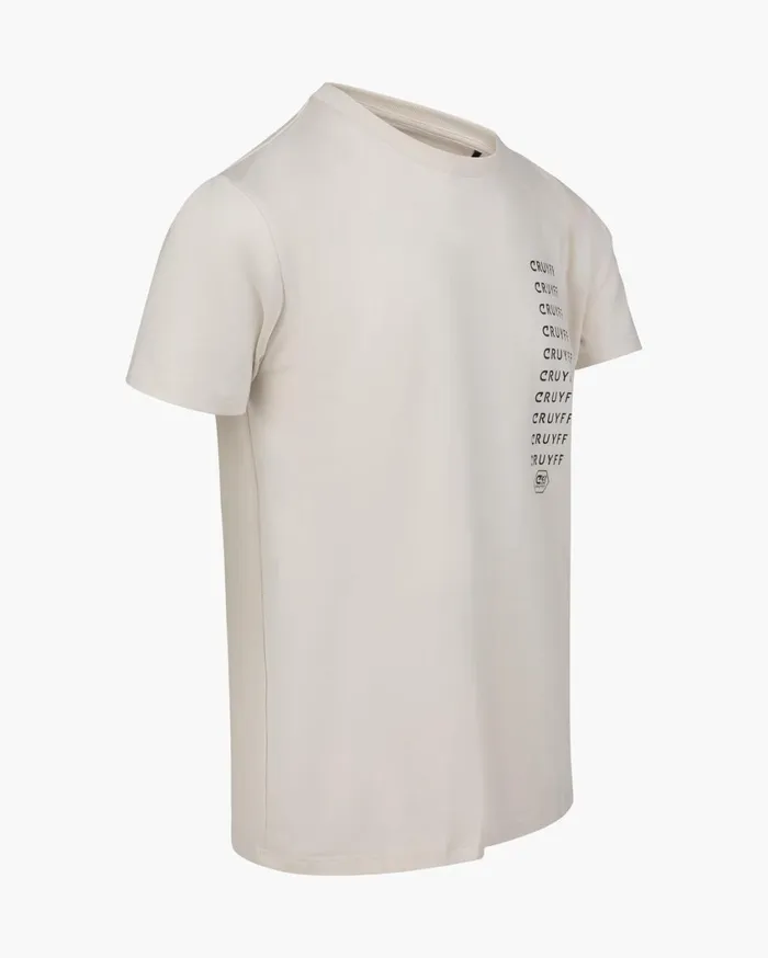 Men Cruyff TShirts and Polo039s Creditos Tee Crme Men Cruyff TShirts and Polo039s Creditos Tee Crme