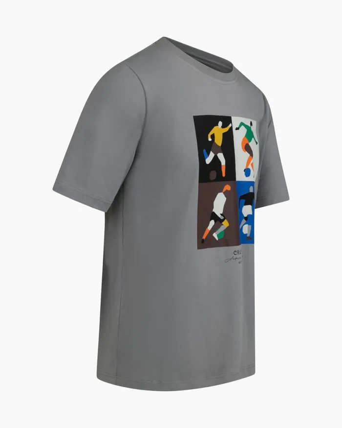 Men Cruyff TShirts and Polo039s Cruyff Turn Tee Ultimate Grey Men Cruyff TShirts and Polo039s Cruyff Turn Tee Ultimate Grey