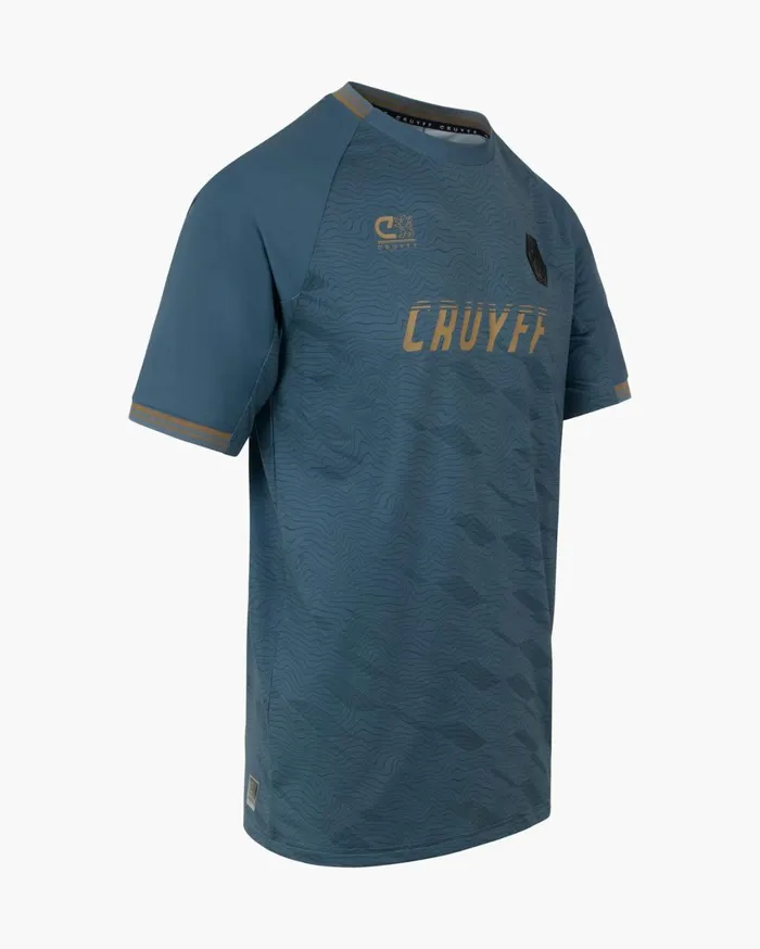 Men Cruyff TShirts and Polo039s Icon Tee Teal Men Cruyff TShirts and Polo039s Icon Tee Teal