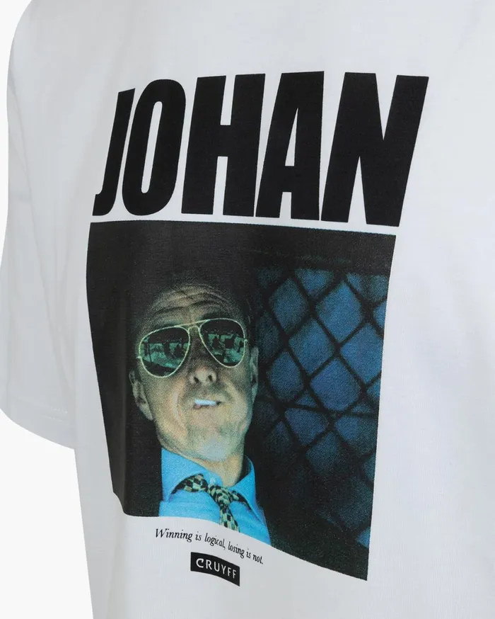 Men Cruyff TShirts and Polo039s Johan Tee White Men Cruyff TShirts and Polo039s Johan Tee White
