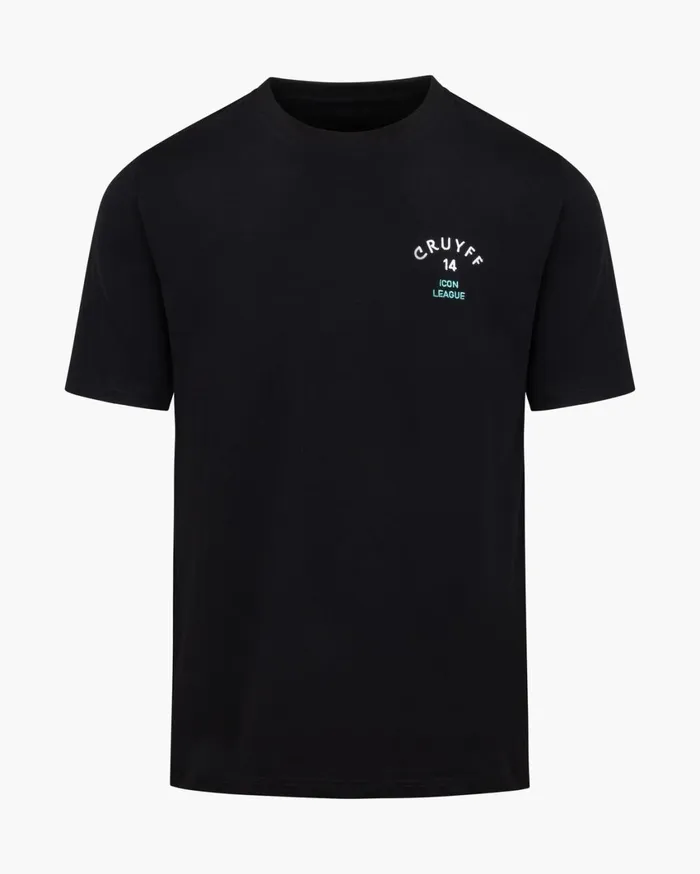 Men Cruyff TShirts and Polo039s League 14 Tee Black Men Cruyff TShirts and Polo039s League 14 Tee Black