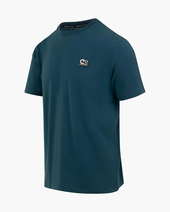Men Cruyff TShirts and Polo039s Vital Tee Teal Men Cruyff TShirts and Polo039s Vital Tee Teal