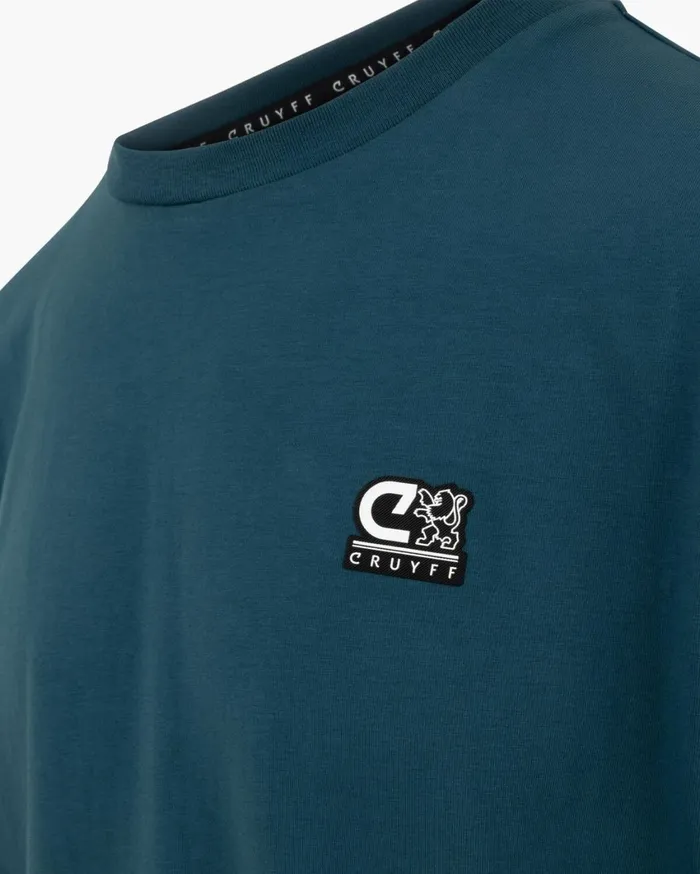 Men Cruyff TShirts and Polo039s Vital Tee Teal Men Cruyff TShirts and Polo039s Vital Tee Teal