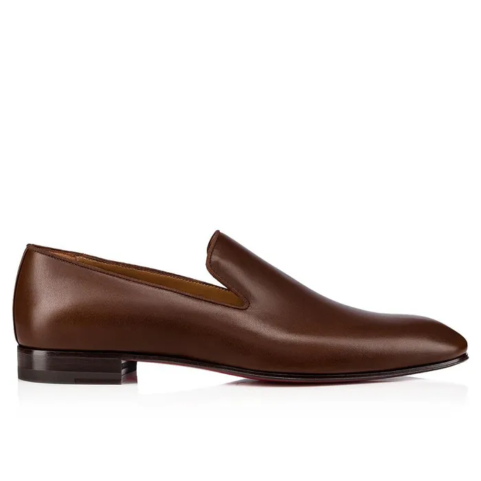 Men Dandelion Loafers 8211 Calf Leather 8211 Havane Havane Christian Louboutin Loafers and Slipons