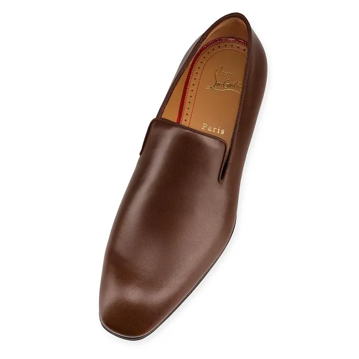 Men Dandelion Loafers 8211 Calf Leather 8211 Havane Havane Christian Louboutin Loafers and Slipons