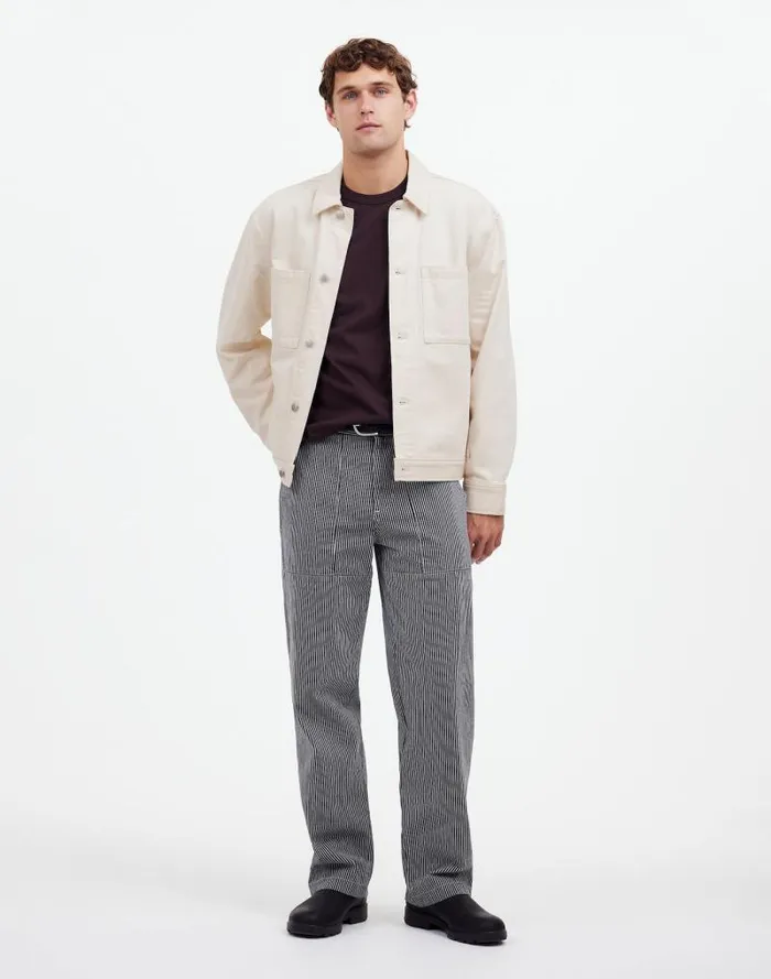 Men Denim ShirtJacket In Ecru Ecru Wash Madewell Shirts