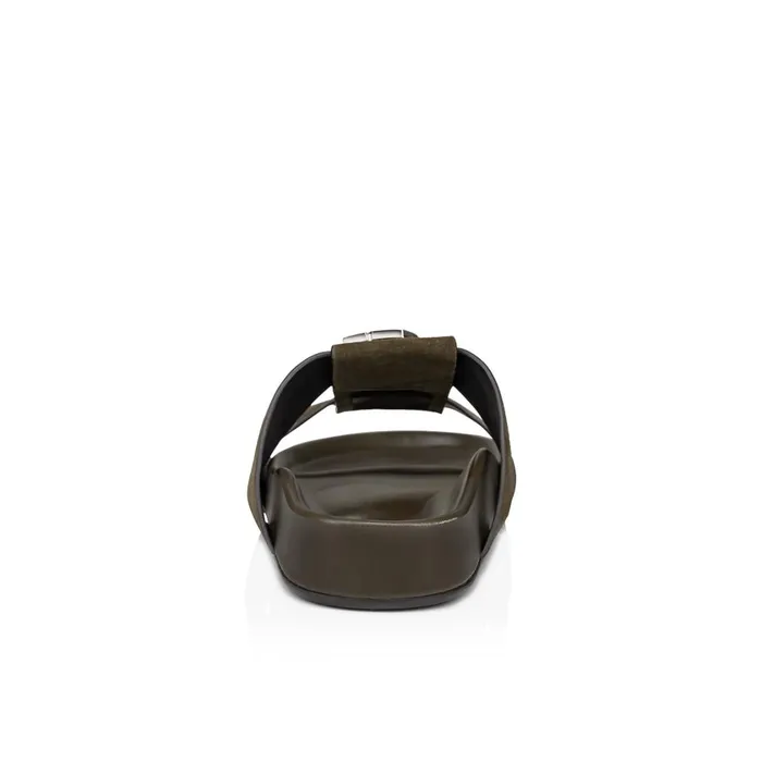 Men Dhabubizz Mules 8211 Leather 8211 Sierra Brown Christian Louboutin Sandals and Espadrilles