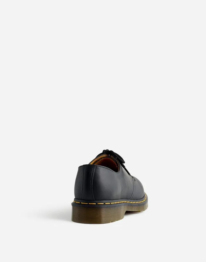 Men Dr Martens 1461 Oxfords In Leather Black Nappa Madewell Dress Shoes and Loafers