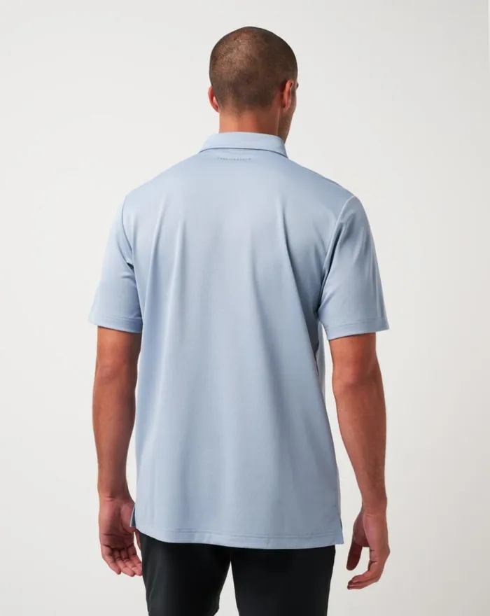 Men FASCINATION POLO Dusty Blue TravisMathew Polos