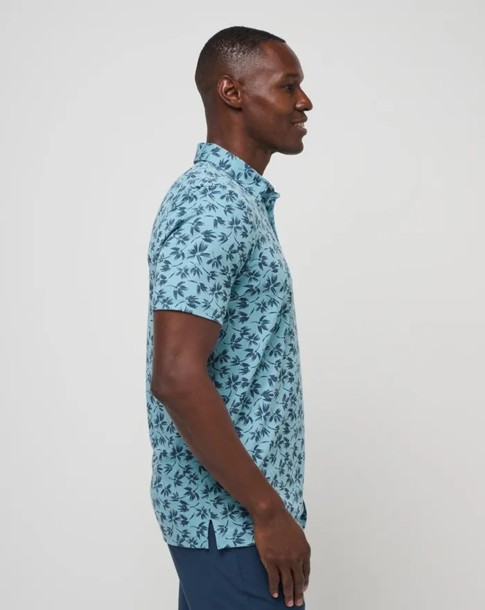 Men FEATHERWEIGHT JUNGLE POLO Cameo TravisMathew Polos