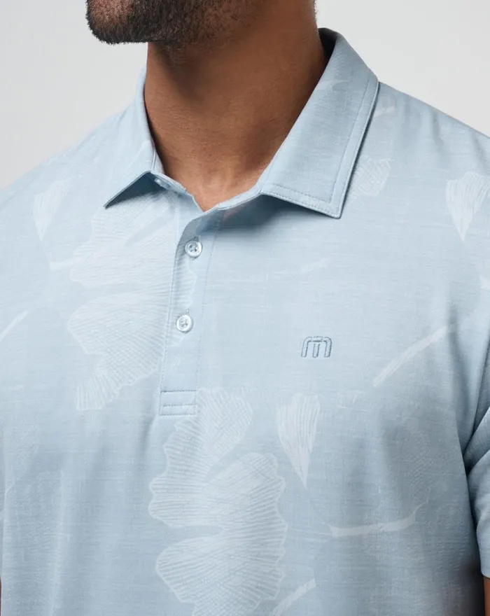 Men FEATHERWEIGHT MIST POLO Heather Dusty Blue TravisMathew Polos