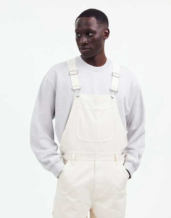 Men GarmentDyed Canvas Overalls Vintage Canvas Madewell Jeans