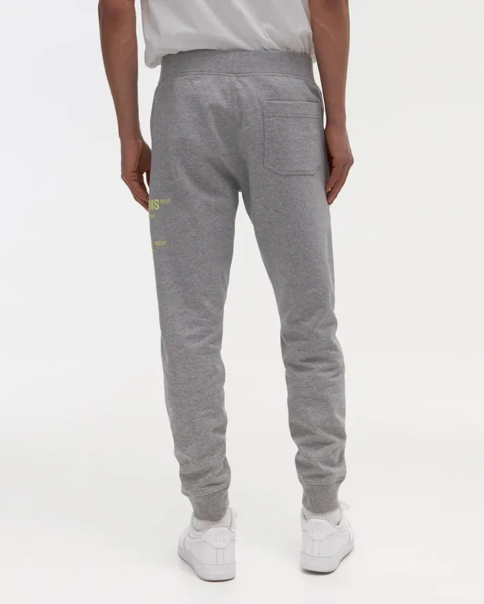 Men Glowcore Masc Sweatpant Vapor Heather Helmut Lang Pants