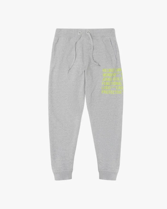Men Glowcore Masc Sweatpant Vapor Heather Helmut Lang Pants