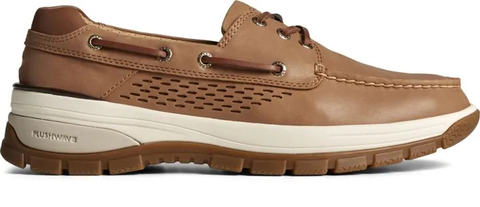 Men Gold Cup Billfish PLUSHWAVE Boat Shoe Tan Sperry Boat Shoes