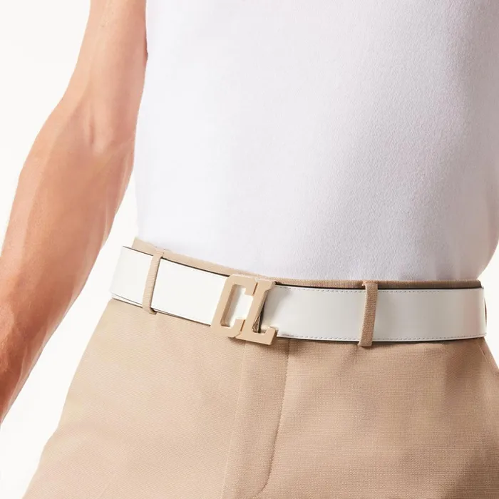 Men Happy Rui CL Logo Belt Buckle Belt Buckle 8211 Metal 8211 Gold Gold Christian Louboutin Belts