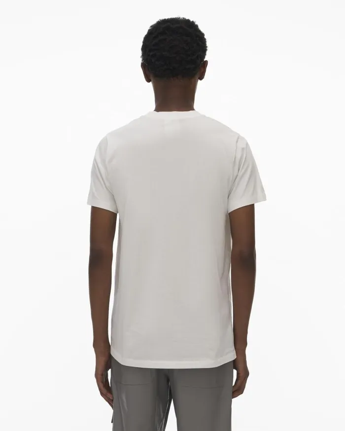 Men HL Taxi Tee Powdered Ecru Helmut Lang TShirts