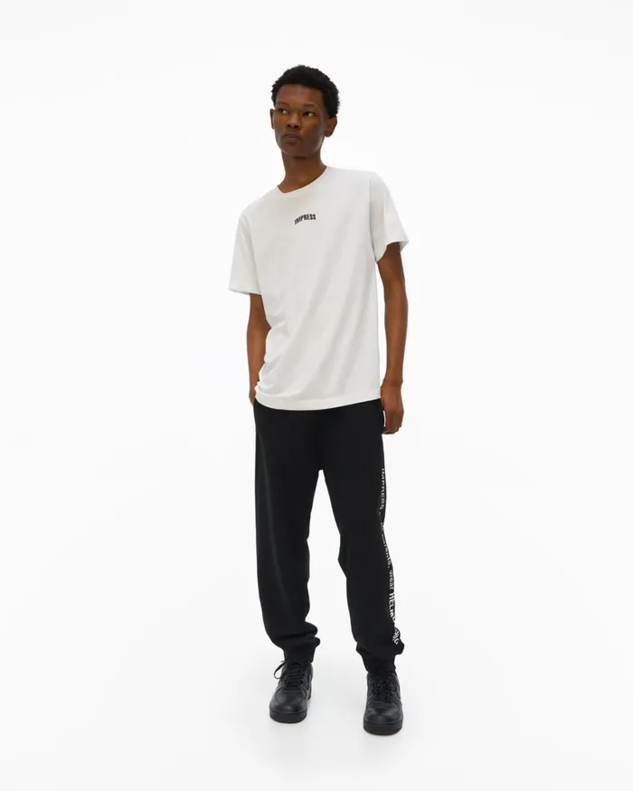Men Impress Sweatpant Basalt Black Helmut Lang Pants