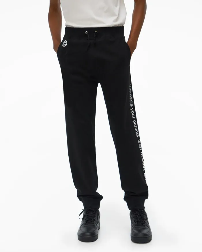 Men Impress Sweatpant Basalt Black Helmut Lang Pants