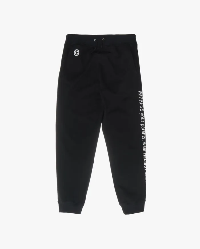 Men Impress Sweatpant Basalt Black Helmut Lang Pants