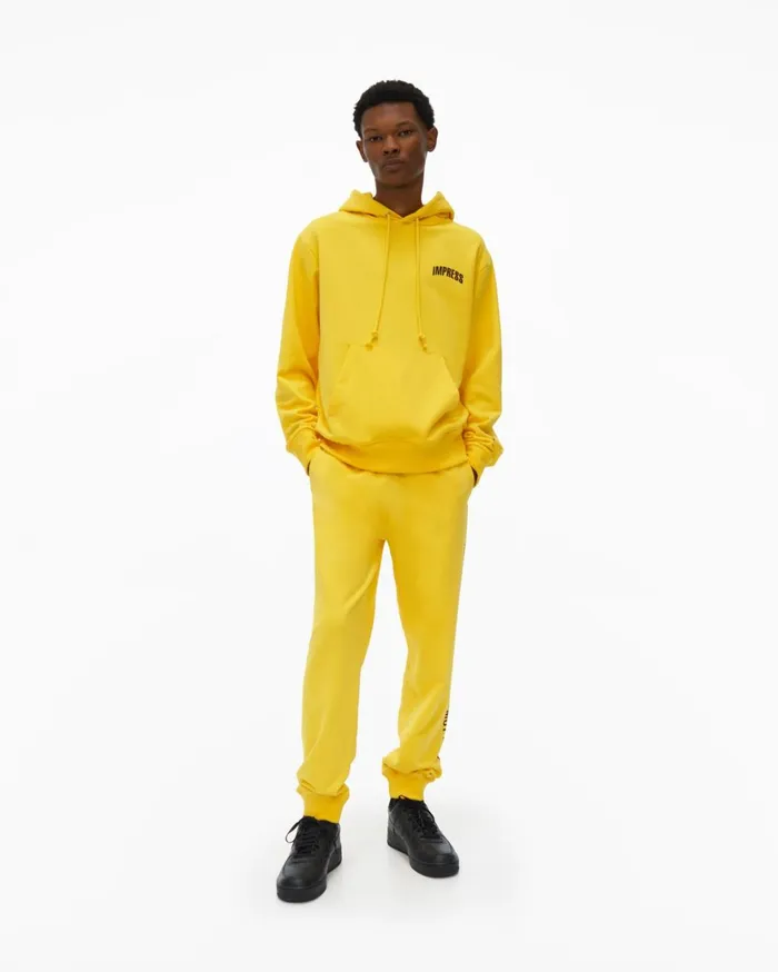Men Impress Sweatpant Laser Yellow Helmut Lang Pants